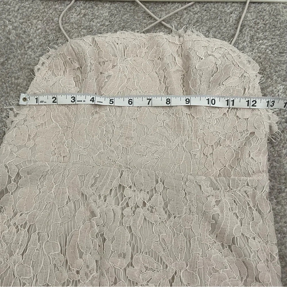 NWT BHLDN Fame and Partners Rain Column Dress Champagne Size 4 Wedding Bridal - Picture 12 of 15